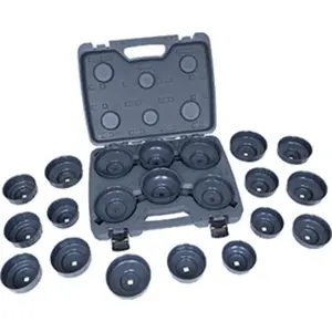 Lisle LIS-61460 Heavy Duty End Cap Wrench Set - 21 Piece