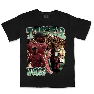 Tiger Woods Tee | Vintage Tee Graphic T-Shirt Sweatshirt Hoodie | Sport Tee - Gift For Fan