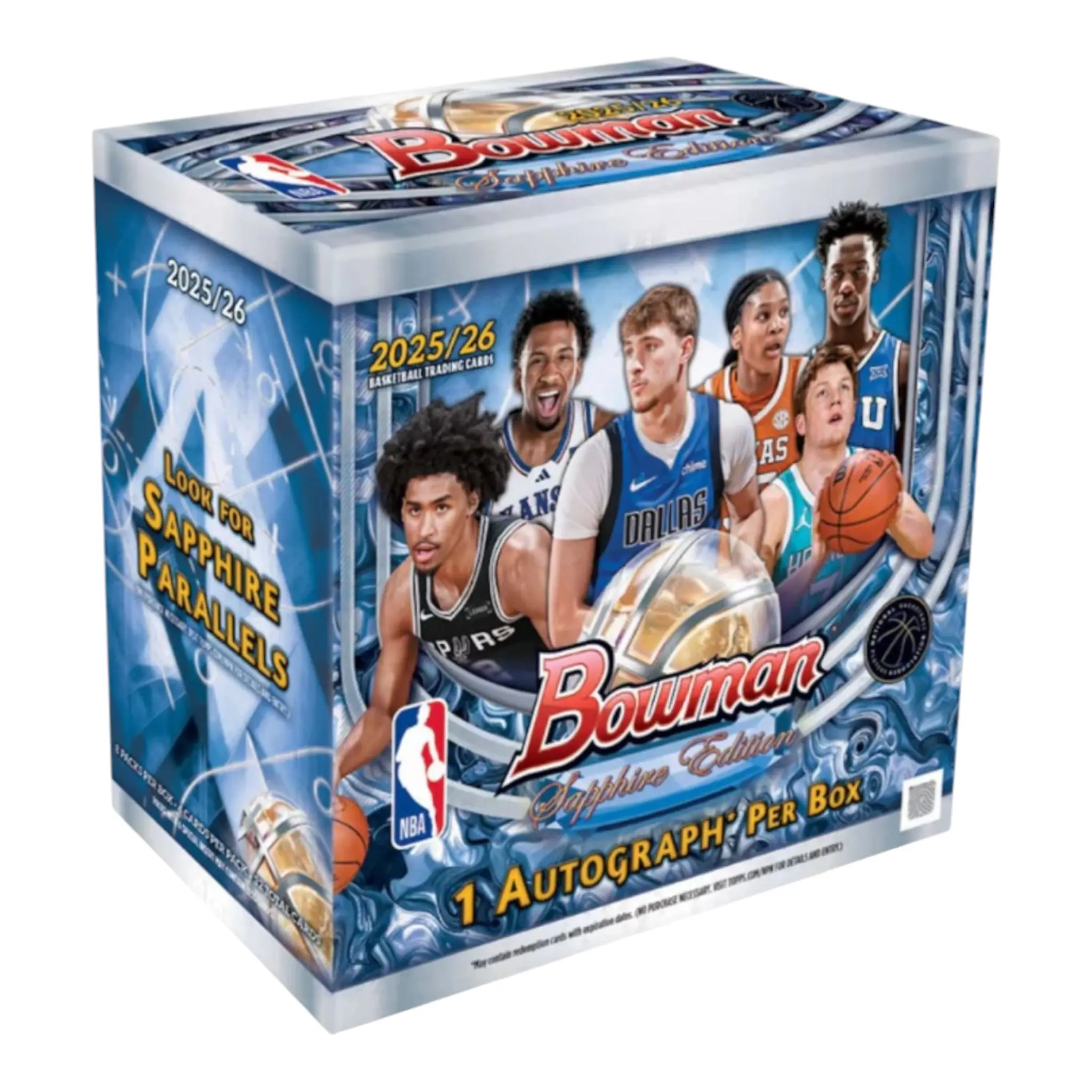 Bowman Chrome Sapphire Basketball Hobby Box 2025