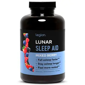 Legion Lunar Sleep Aid Dietary Supplement - 30 Servings (Mixed Berry)