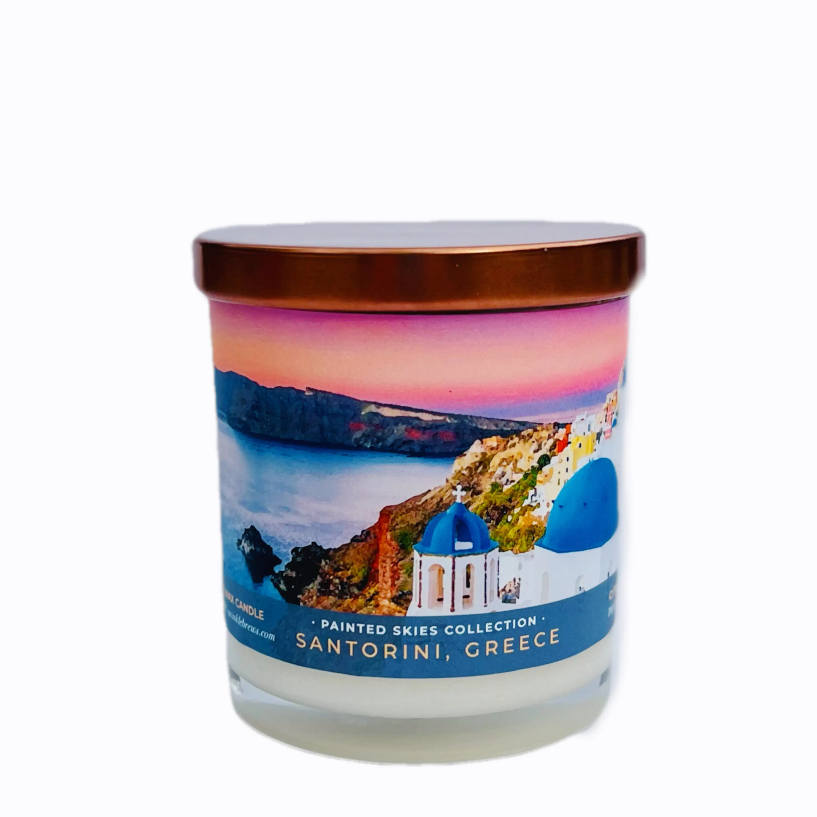 Santorini Sunset Candle 10 oz.