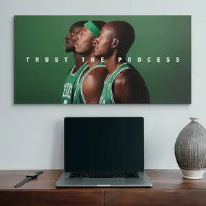 Celtics 3 - Trust The Process Poster