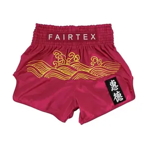 BS1910 Golden River Muay Thai Boxing Shorts Slim Cut