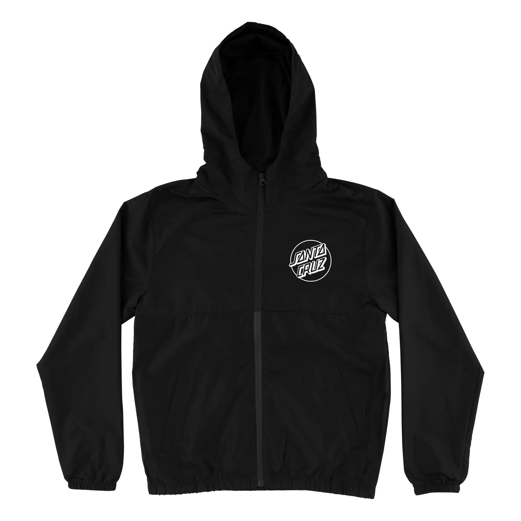 Opus Dot Santa Cruz Small Youth Hooded Windbreaker Jacket, Boys' Apparel Tops, Sweatshirt Pullover, Soft