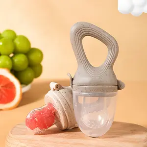 Baby Food Feeder with Easy-Handle Ring& Silicone Mesh Bag,Feeder Pacifier for Juice,Perfect Christmas Gifts