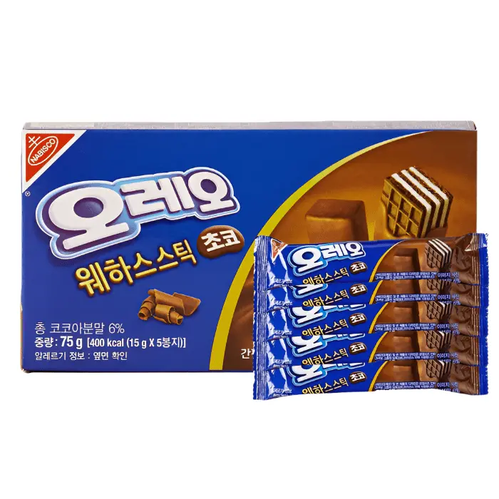 Oreo Wafer Chocolate Snacks - Sweet Food Treat, 2.65oz
