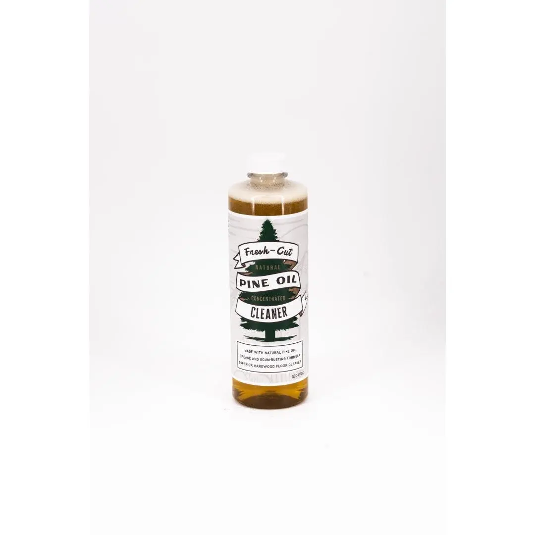 Fresh-Cut Pine Oil Cleaner - Natural Formula for Wood & Hard Surfaces All Purpose Liquid Super Concentrated Wash with Pure Pine Oil Extract