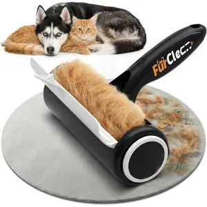 Large Electrostatic Reusable Lint Roller Pet Hair Remover for Furniture Couch Carpet
