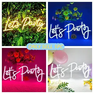 Neon Light for Parties, 5v USB Powered Neon Sign with Switch, Decorative Art Lamp, Atmosphere Lighting for Halloween, Christmas, Weddings, Birthdays, Bars