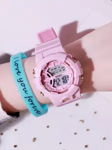 New Fashion Multifunctional Watch, Luminous Electronic Watch for Men and Women, Unisex Sports Wristwatch, Couple Watch