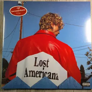 Lost Americana by Machine Gun Kelly MGK Red Vinyl Record LP 2025 SEALED