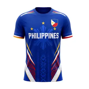 [Custom Name & Number] Philippines Football Fan Jersey, Haiti National Team Inspired Graphic Jersey, Haiti Flag Soccer Supporter Jersey, Caribbean Streetwear Football Jersey, Haiti Soccer Fan Graphic Tee, Retro Haiti Football Shirt, Island Soccer Jersey