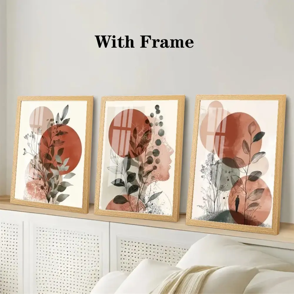 22x32cm (wood-tone frame)