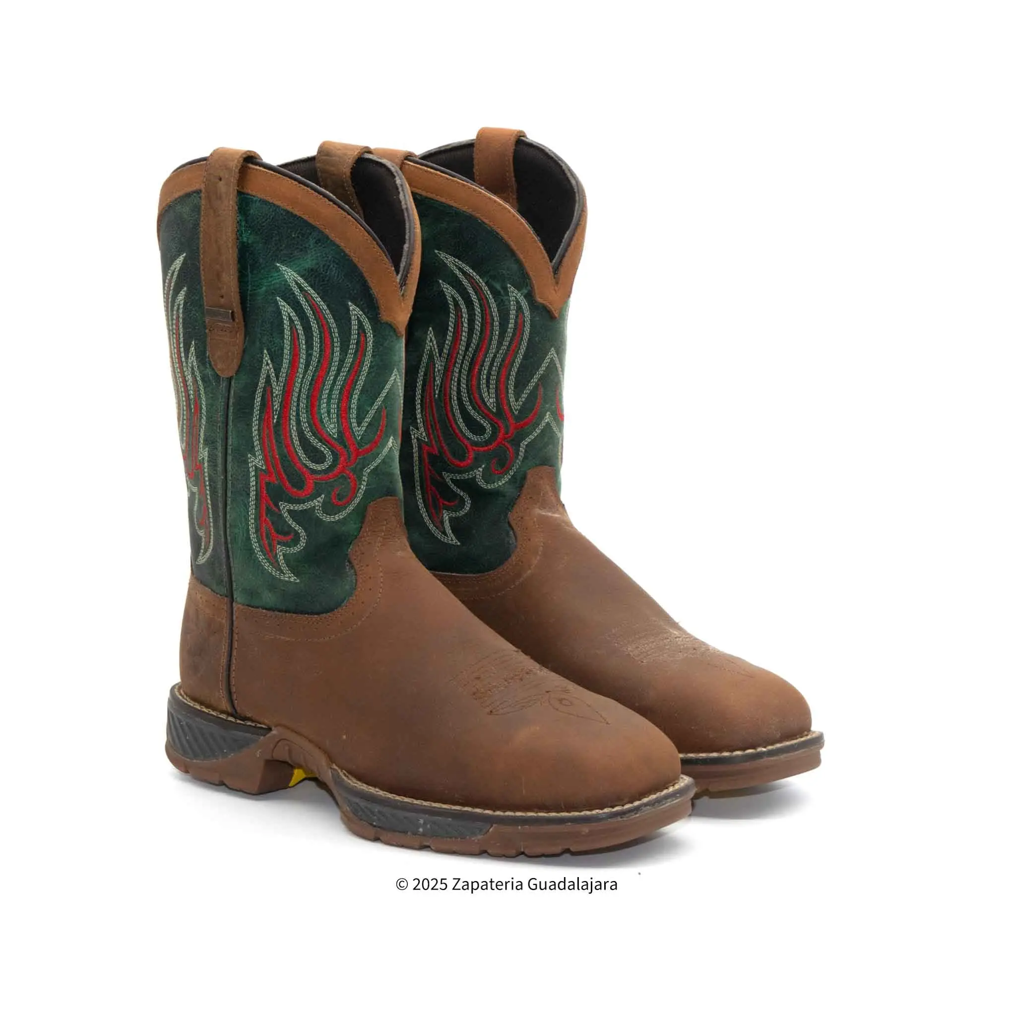 Crazy Brown Composite toe Waterproof Leather workboot-107 Crazy Brown Composite toe Waterproof Leather workboot-107