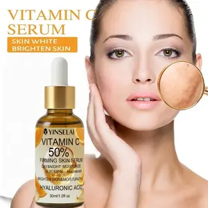 50% Vitamin C Serum for Face, Rich in Retinol, Honey Extract, Hyaluronic Acid, Tightening, Brightening, Moisturizing, Hydrating, Moisturize, Moisture, Hydrate, Day and Night Use