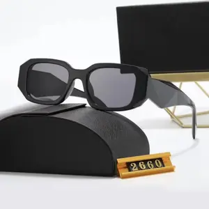 Unisex Viral Frames 2660 - Stylish Black Sunglasses with Unique Design and Modern Look