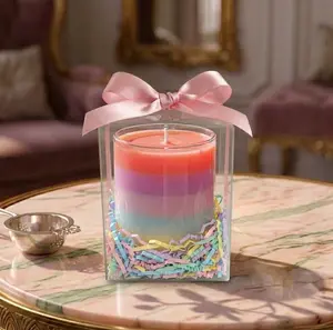 RAINBOW HANDMADE CANDLE