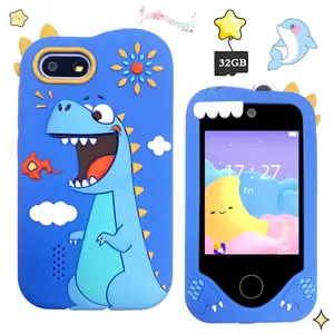 Kids Smart Digital Phone Toy for Boys & Girls Ages 3-10 – 2.8 Inch Touch Screen, Dual Camera, Learning Games, Music Player, 32GB Card Included – Ideal Christmas & Birthday Gift for Toddlers