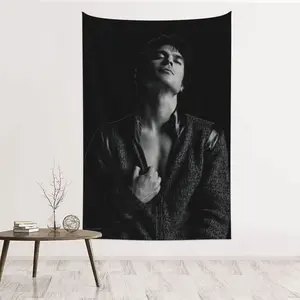 Vampire Diaries Ian Somerhalder Tapestry Wall Hanging Art Tapestry Suitable for Bedroom Home College Dormitory Living Room Decoration Poster Tapestry