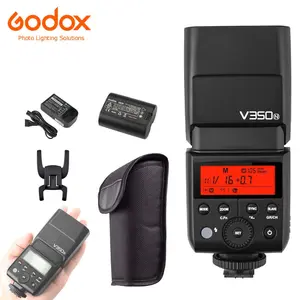 GODOX V350N TTL Flash for Nikon 1/8000s GN36 HSS 0.1s-1.7s Recycle Time w/2000mAH Battery 500 Times Full Power Flash for Nikon D500 D3100 D3200 D3300 D3400 D5300 D5600 D7100 D7200 D7500 (V350-N)