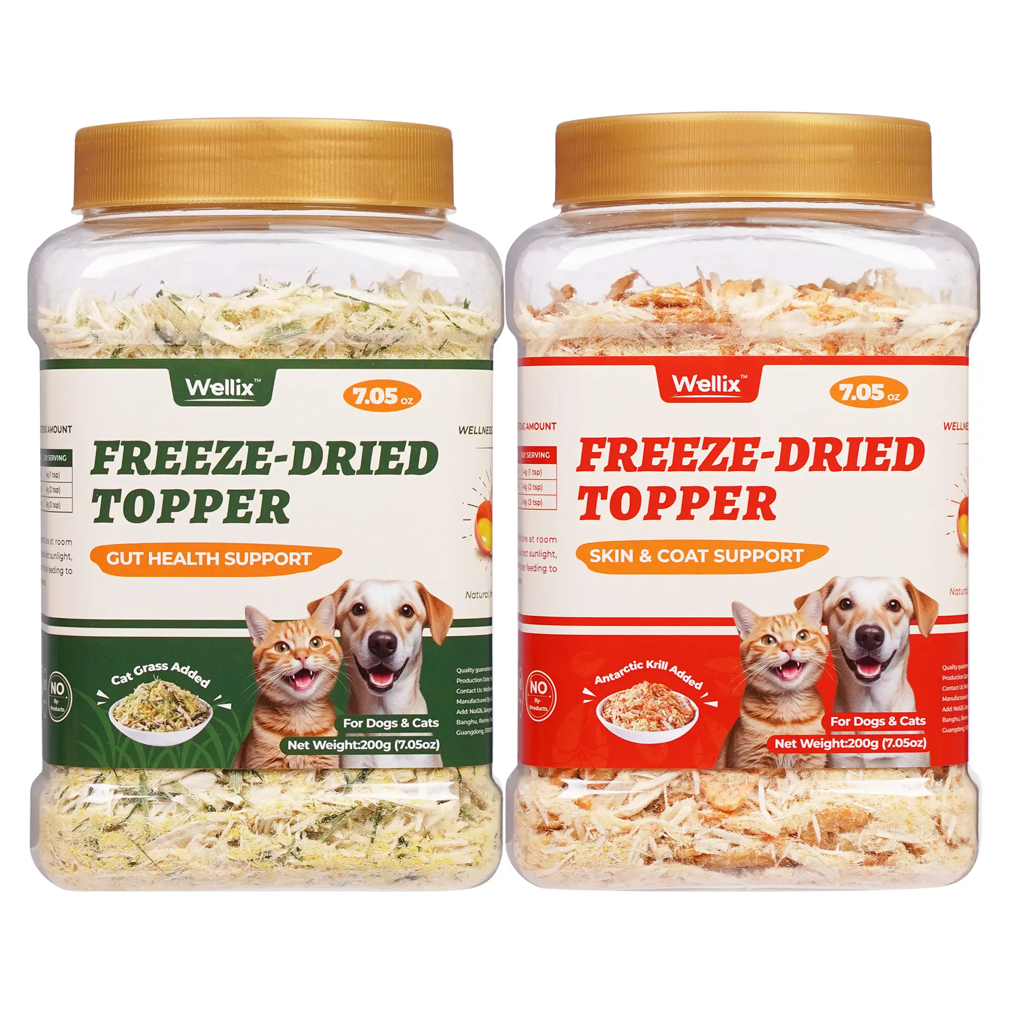 Cat Grass & Antarctic Krill