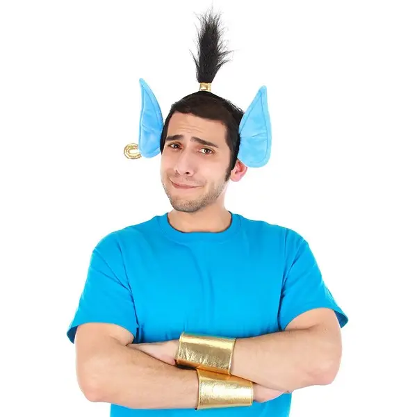 The Disney Aladdin Genie Headband & Cuffs Kit, Genie Costume, Accessories