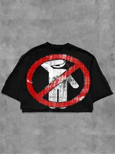 Men's Short Sleeve Cotton Blend Shirt, Soft Fitted Casual Top, Large Paperboard Graphic Design, Rapper & Urban Fashion