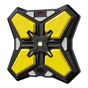 Music Boxing Machine Toys for Adults & Kids Smart Bluetooth Training Equipment with Gloves Wall Mounted Workout Punching Machine for Home Office Gym