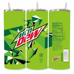 Mountain Dew 20 oz tumbler