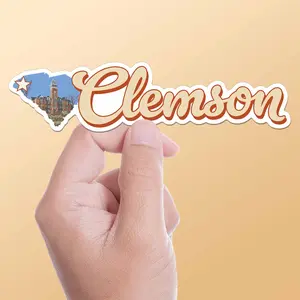 Clemson South Carolina Sticker - Cute SC Decal