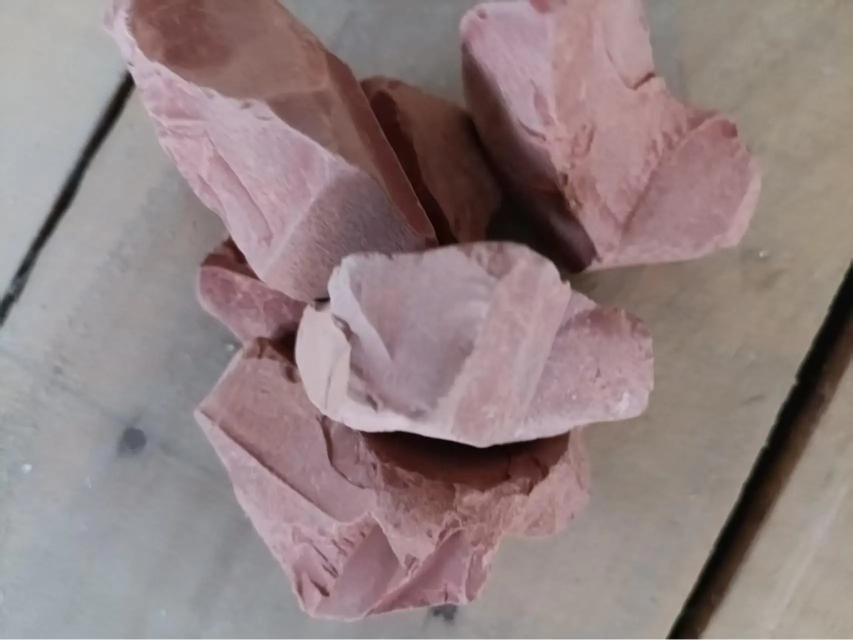Natural Pink Kaolin Clay, Edible and Pure, No Additives, DIY Craft Gift  7oz(200g)
