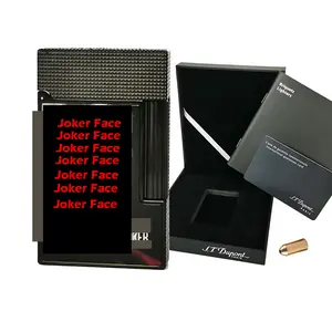 DUPONT Joker Black Luxury GAS cool Lighter (NO FUEL) gift High Quality Lighter