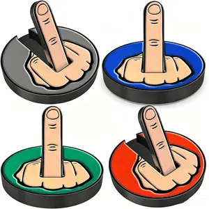 Ultimate Middle Finger Golf Ball Marker | Magnetic Hat Clip | Alignment Ball Mark | Funny Golf Accessory Cap Premium Gift for Golf Enthusiasts