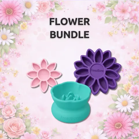 Flower Bundle - Beautiful spring-inspired bones that actually calm your dog
