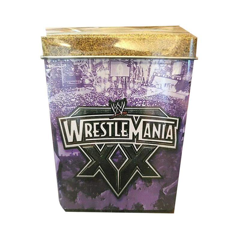 WWE Raw Deal CCG Wrestlemania XX Tin