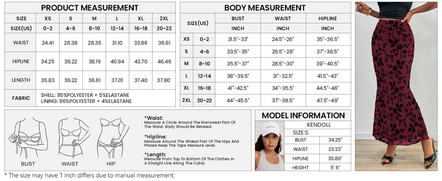 BTFBM Womens Floral Mesh Midi Skirt Elastic High Waisted Boho Elegant Mermaid Summer Fall Long Skirts for Women BTFBM Womens Floral Mesh Midi Skirt Elastic High Waisted Boho Elegant Mermaid Summer Fall Long Skirts for Women