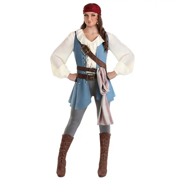 Women's Disney Pirates of the Caribbean Jack Sparrow Costume (© Disney)