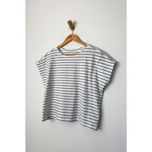 Chérie Tee White / Navy