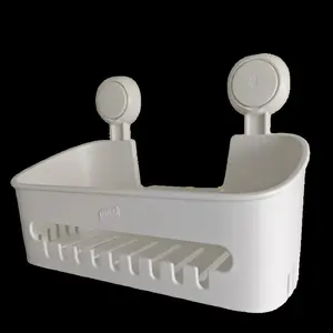 Bathroom and Kitchen Suction Cup Shelf, Easy Installation, No Drilling or Glue Needed, Reusable, Holds Up to 22.05 Lbs