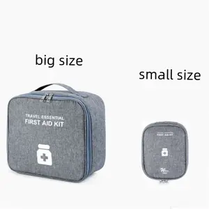 Medical Storage Bag for Emergency Preparedness, Portable First Aid Kit for Camping, Home Medical Organizer, Handheld Travel Medical Pouch, Emergency Supplies