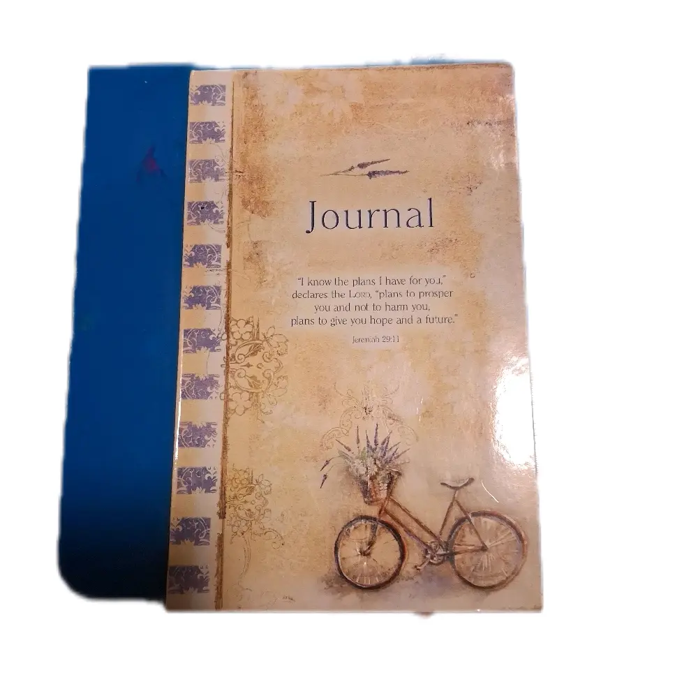 Christian Spiral Notebook Set - High Bulk Religious Theme Devotion Tool with Sticky Labels, Book Binder for Daily Devotions