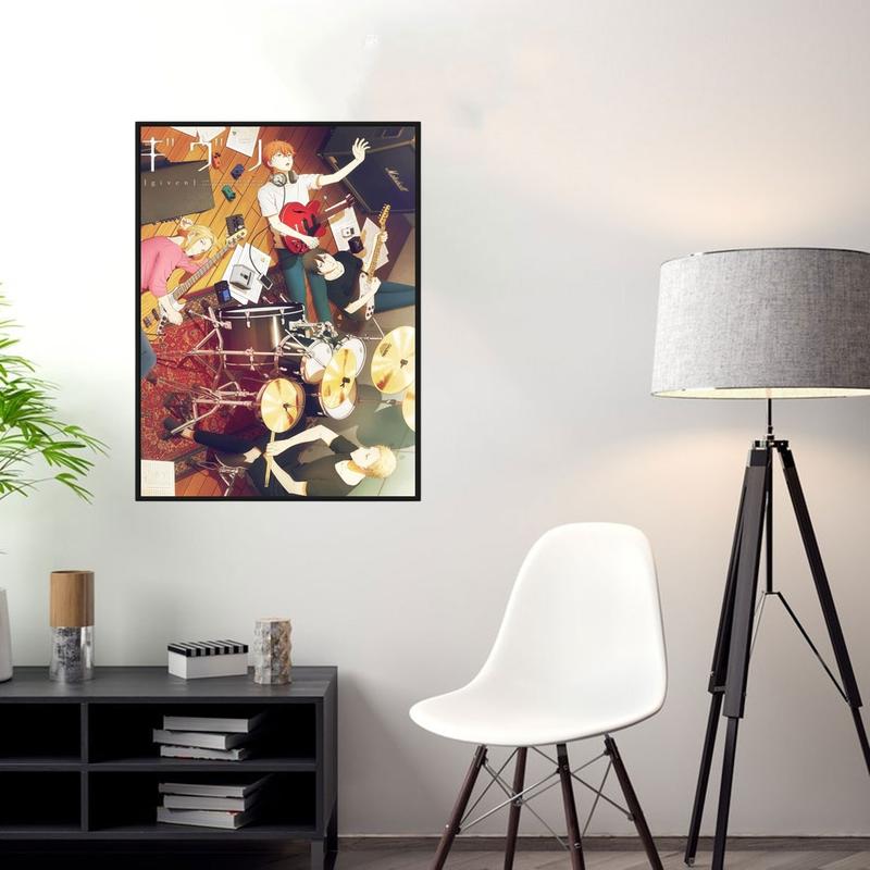 Given Anime Poster, BL Yaoi Manga Wall Art, Given Band Music Decor, Aesthetic Room Art, Gift For Fans