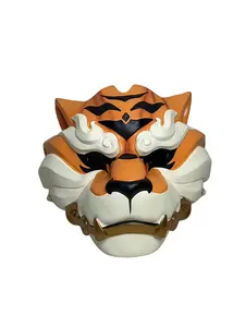 Halloween Venice Carnival Cos Costume Handmade Resin Craft Mask, Unique DIY Halloween Accessory, Perfect for Parties and Events