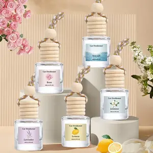 Car Air Freshener, 1 Count Long Lasting Car Aromatherapy, Portable Car Fragrance, Aroma Scented Floral, Home Fragrance for Living Room, Bedroom, Bathroom