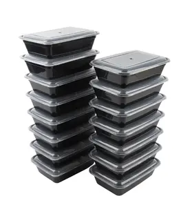 30-Piece Meal Prep Food Storage Containers - Stackable Plastic Containers for Versatile Storage