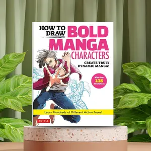 Quick Start Comic Sketch Drawing Tutorial Book, Action Poses, Portable Size 8.66x6.69 Inches, Ideal for Adults & Teens, Perfect Gift, No Pen Included