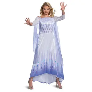 Frozen Snow Queen Elsa Deluxe Costume for Women