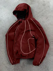 Men's lightweight windproof jacket, zipper closure hooded design, versatile casual jacket for spring and autumn, machine washable, 100% polyester fiber, suitable for daily outings, exercise, sports, jogging, and formal occasions
