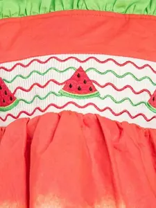 Platsets Fruits Embroidery Choice - Embroidered Design Featuring Watermelon Motif