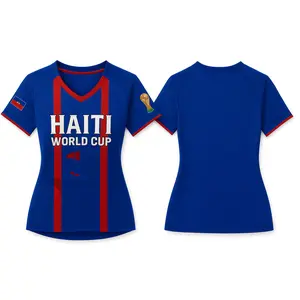 Women’s Haiti World Cup Jersey – Official Fan Edition (Female Cut)